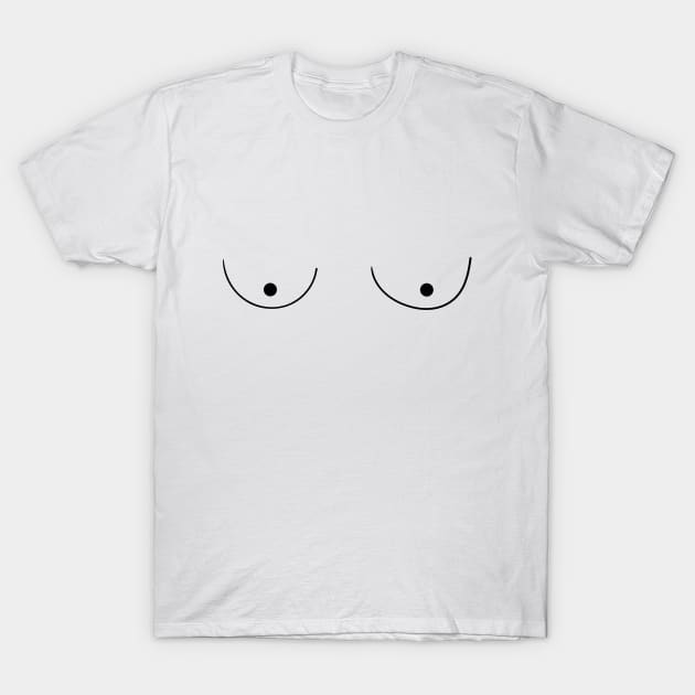 Tiddies shirt T-Shirt by azeriacrafts